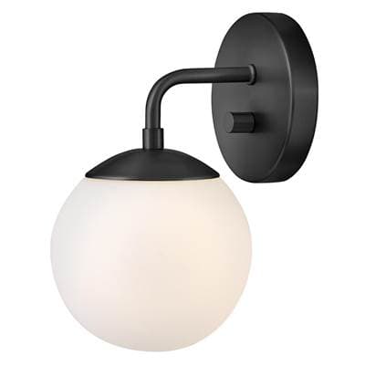 Lark Medium Single Light Sconce - Black by Lark