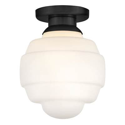 Lark Small Flush Mount - Black