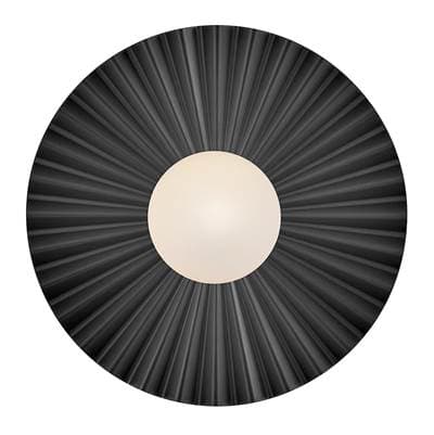 Lark Medium Flush Mount - Black