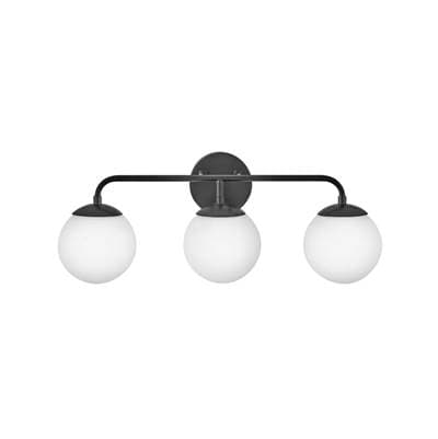 Lark Three Light Vanity - Black