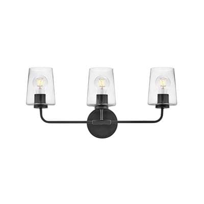 Lark Medium Three Light Vanity - Black