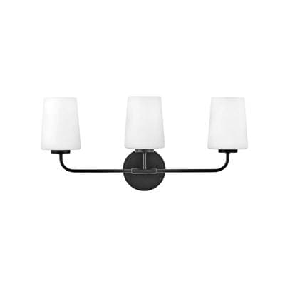 Lark Three Light Vanity - Black