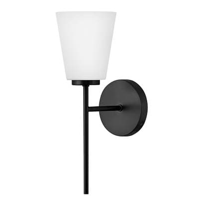 Lark Medium Single Light Vanity - Black by Lark
