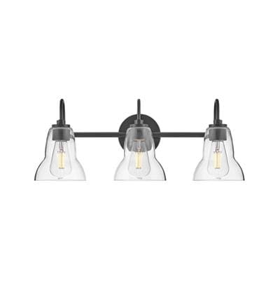 Lark Three Light Vanity - Black