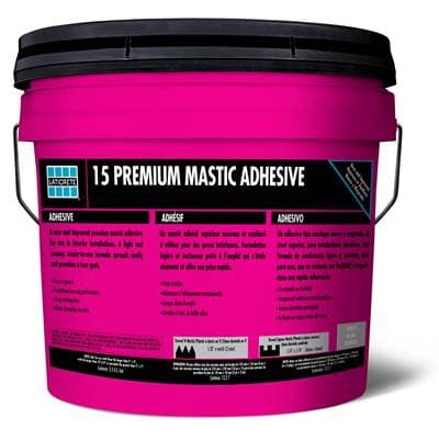 Laticrete 15 Premium Mastic Pail/3.5gal/13.3l