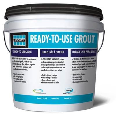 Laticrete Ready-to-use Pre-mixed Grout Almond 1 Gal/4.5l 14LB/6.3KG