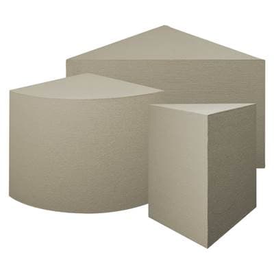 Laticrete Hydro BAN Preformed Seat 16X16IN/41X41CM Convex by LATICRETE