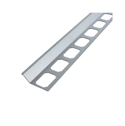 Laticrete Finishing, 1/2X8-2.5 Profile Tex Alu, Stone Grey