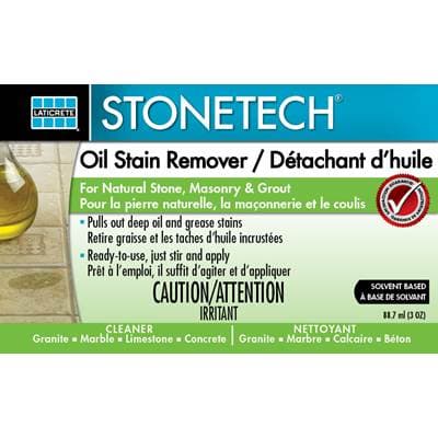 Laticrete Stonetech Oil Stain Remover 1 Pint/16oz (473ml)