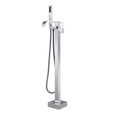 Maidstone Contemporary Freestanding Waterfall Faucet - Chrome by Maidstone
