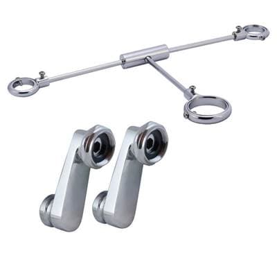 Maidstone Freestanding Faucet Support Bracket Bracket Kit for Freestanding Supply Line - Chrome