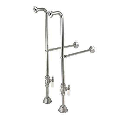 Maidstone Single Offset Supply Lines - Chrome