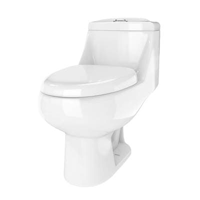 Maidstone One-piece Toilet - White by Maidstone