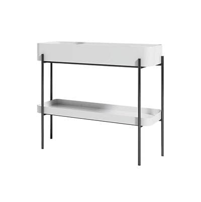 Maidstone 40 INCH Console SINK - Matte Black by Maidstone