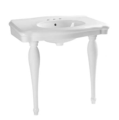 Maidstone 34 INCH Console SINK - White