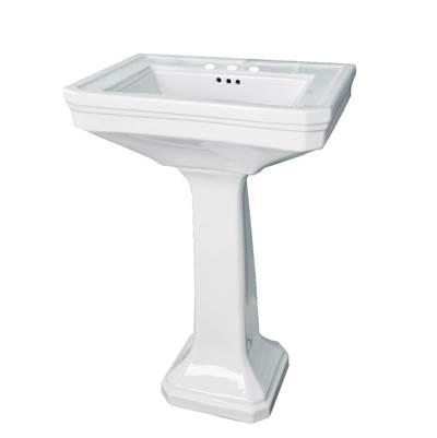 26 INCH PORCELAIN PEDESTAL