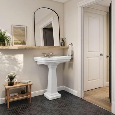 30 Inch Victorian Pedestal Sink by Maidstone