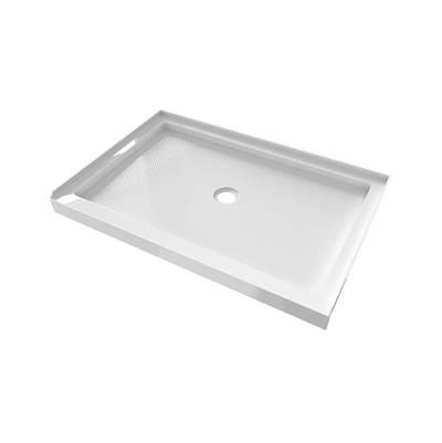 48'' x 32''  Shower Base Center Drain - Wh by Maidstone