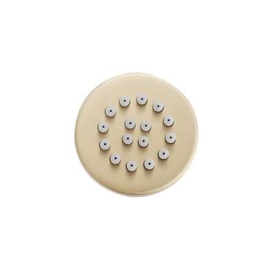 Maidstone Brass Body Jet - Round - Brushed Brass