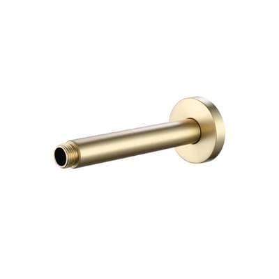 Maidstone Ceiling Shower Arm - Round - Brushed Brass