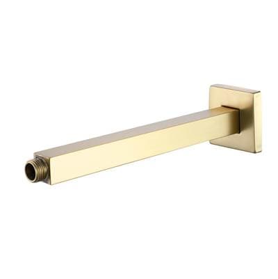 Maidstone Ceiling Shower Arm - Square - Brushed Brass