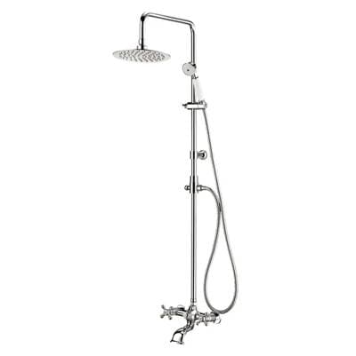 Maidstone Wall Mount Exposed Shower - Brushed Brass