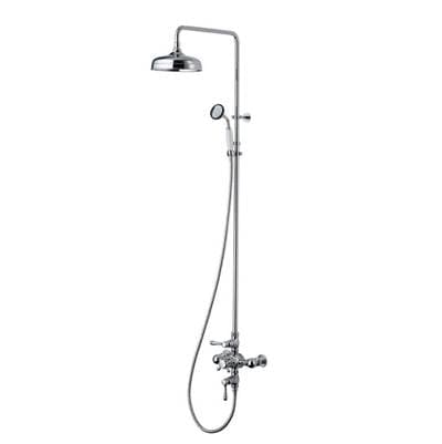 Maidstone Exposed Bathroom Shower Set with Handshower - Brushed Brass by Maidstone