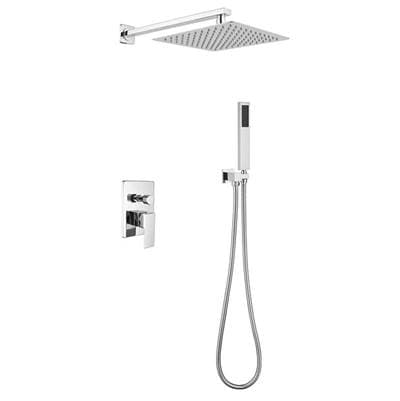 Maidstone Wall Mount Bathroom Shower System Wall Mount Bathroom Shower System - Chrome by Maidstone