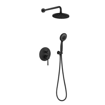 Maidstone Wall Mount Bathroom Shower System Wall Mount Bathroom Shower System - Brushed Nickel by Maidstone