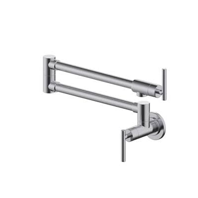 Maidstone Contemporary POT Filler Wall Mount Kitchen Faucet - Chrome by Maidstone