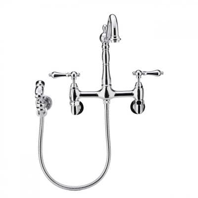 Maidstone Audrey Wall Mount Kitchen Faucet - Chrome by Maidstone