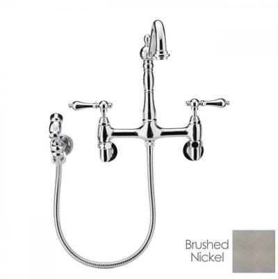Audrey Wall Mount Kitchen Faucet - Brushed Nickel