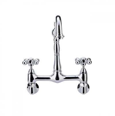 Maidstone Florian Wall Mount Kitchen Faucet - Chrome