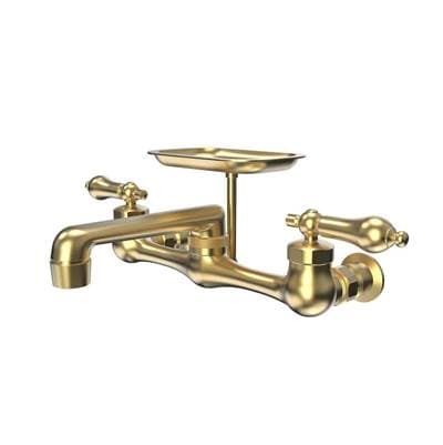 Maidstone Utility Sink Faucet with Soap Dish - Chrome by Maidstone