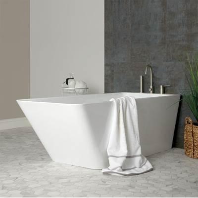 Maidstone Brea Freestanding Tub - Gun Metal by Maidstone