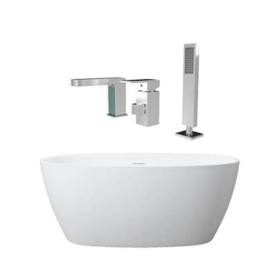 Maidstone Medway Acrylic Contemporary Tub - Brushed Brass