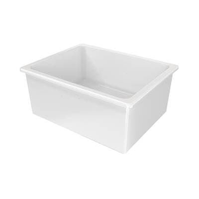 Maidstone Drop-in Fireclay Kitchen Sink - White