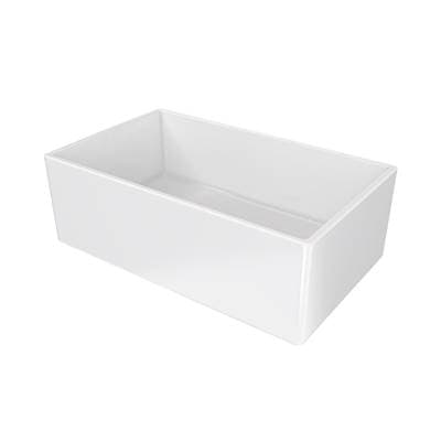 Maidstone Fireclay Kitchen Sink - White by Maidstone