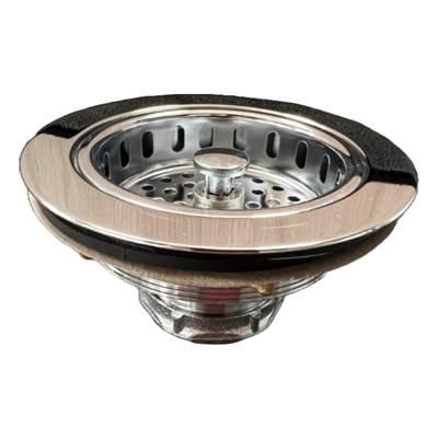 Maidstone Solid Brass Kitchen Sink Strainer - Chrome by Maidstone