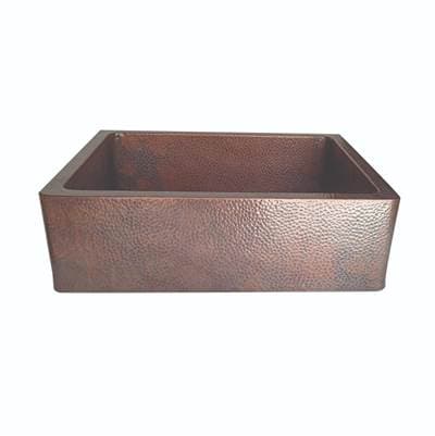 Maidstone 30 Inch Single Bowl - Brown Copper