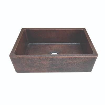 Maidstone 33 Inch Single Bowl - Brown Copper