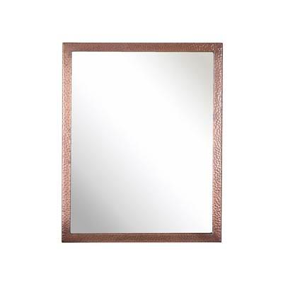 25 Inch Copper Mirror