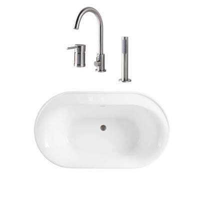 Maidstone Acrylic Contemporary Tubset - Oil Rubbed Bronze by Maidstone