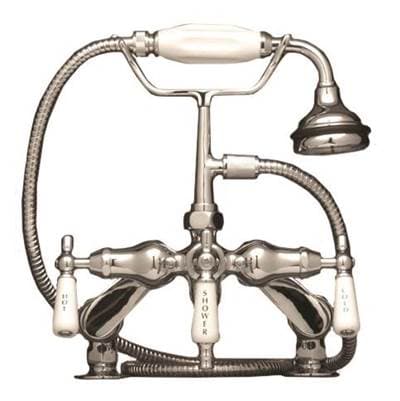 Maidstone Rim Mount English Telephone Faucet - Down Spout - Chrome
