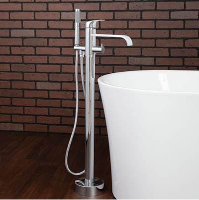 Maidstone Infinity Freestanding Faucets - Downspout Infinity Freestanding Faucets - Chrome