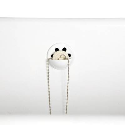 Maidstone Porcelain Overflow Cover - White