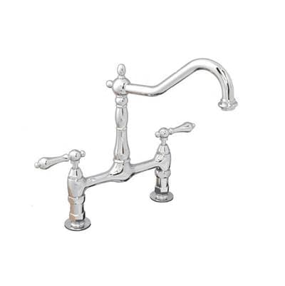 Maidstone Bolton Sink Faucet - Bridge Style - Chrome by Maidstone