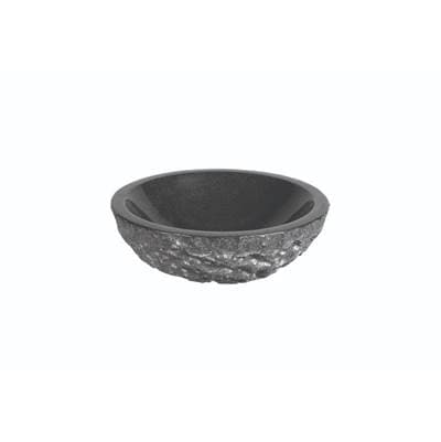 Maidstone Granite Vessel Sink - Dark Gray Granite