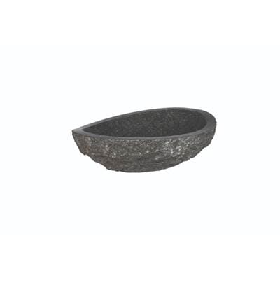 Maidstone Granite Vessel Sink - Dark Gray Granite
