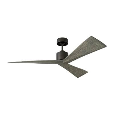 Visual Comfort Fan Collection Adler 52 Ceiling Fan in Aged Pewter with Light Grey Weathered Oak... by Visual Comfort Fan Collection